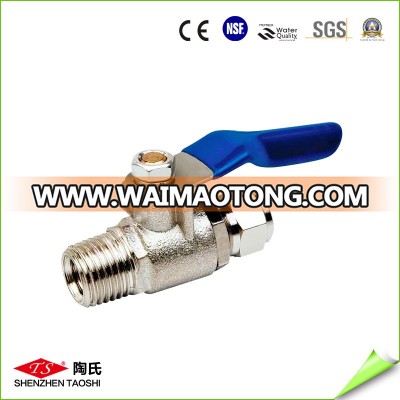 Hot Sale Ball Valve and Short Inlet T-Connector