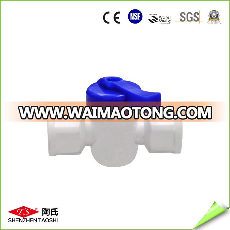 Plastic Manual Flush Valve for Water Purifier