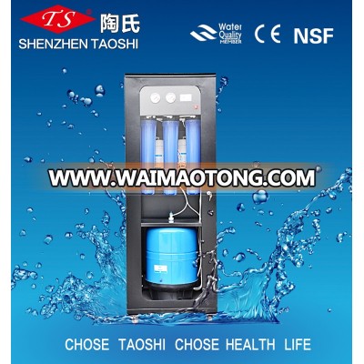 Modern design 200G standing case commercial Reverse Osmosis water filter purifier using for drinking healthy water