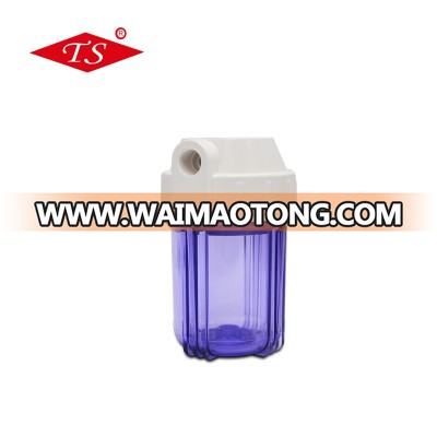 5 inch clear Polypropylene plastic water filter housing in water filter part