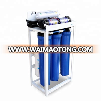 600GPD 5 stages commercial&industry RO auto-flush water purifier/ Water filter with double 11G tank