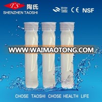 10 inch hollow fiber plain top ultrafiltration membrane with double seal ring