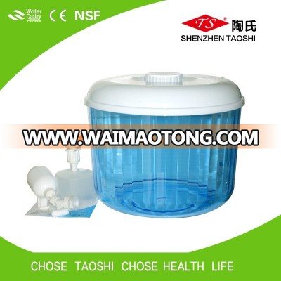 Blue Transparent Direct pipeline tank for water dispenser